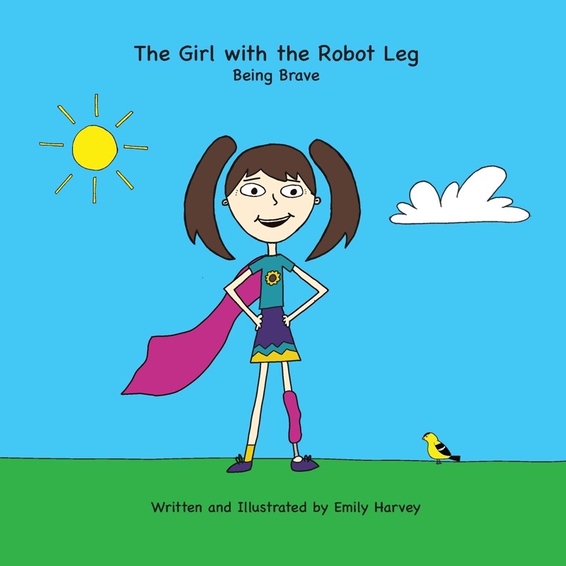 Cover of The Girl with the Robot Leg