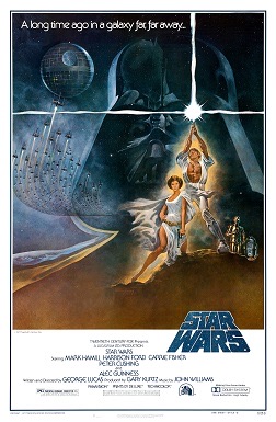Star Wars movie poster